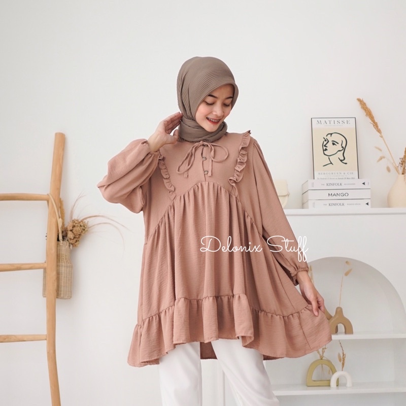 Rafaella crinkle tunik