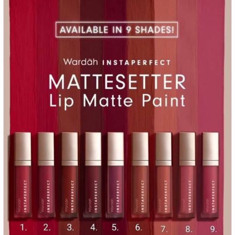 Wardah Instaperfet Mattesetter Lip Matte Paint