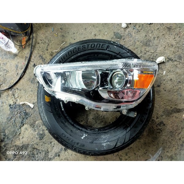 headlamp lampu depan outlander px 2012 2013 2014