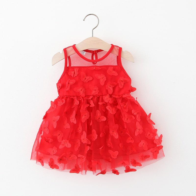 Dress Anak Perempuan Import Kupu Kupu