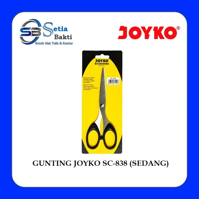 

JOYKO Gunting SC 838 Ukuran Sedang - 1 Pcs