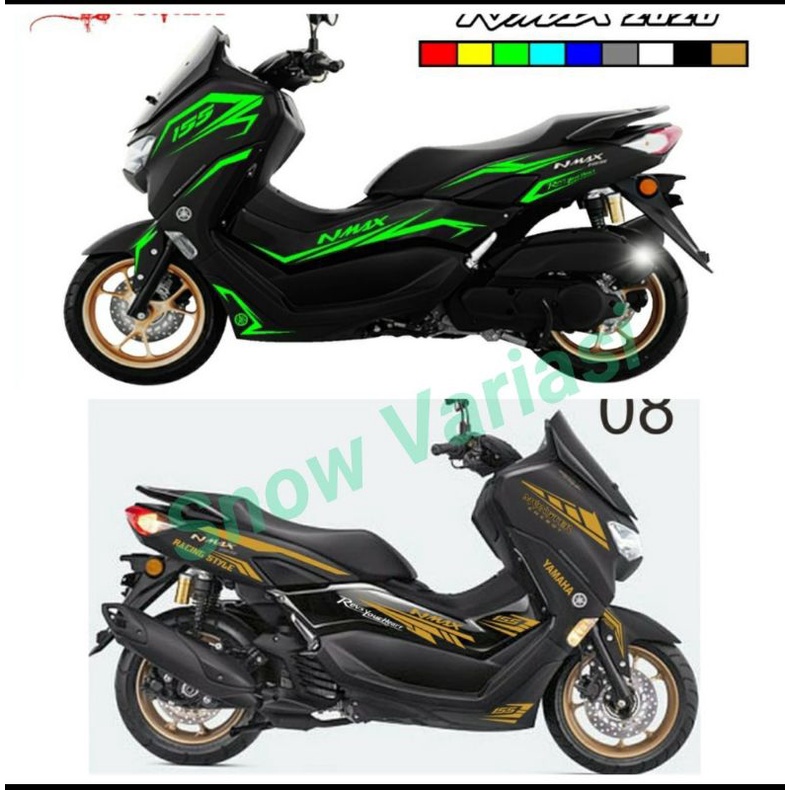 Stiker body NMAX stiker motor nmax