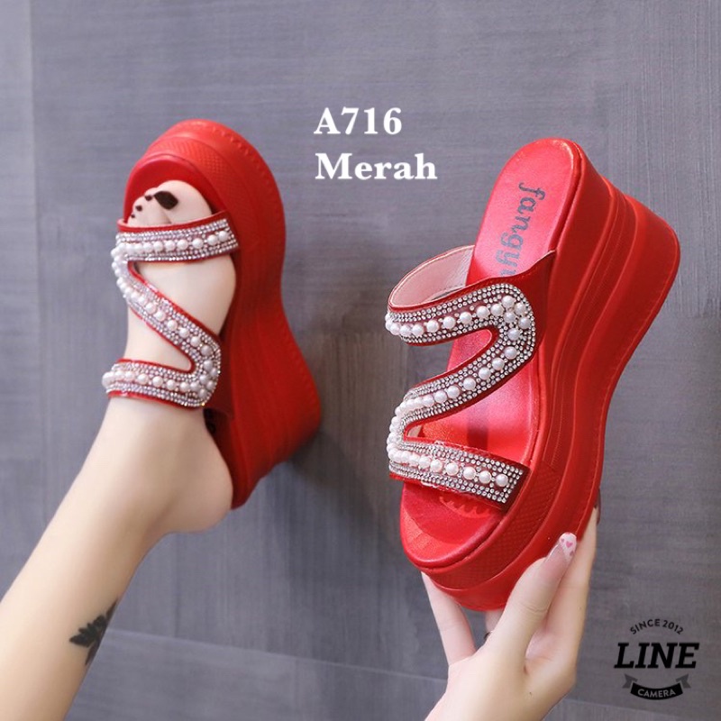 WEDGES WANITA FASHION KOREA A716