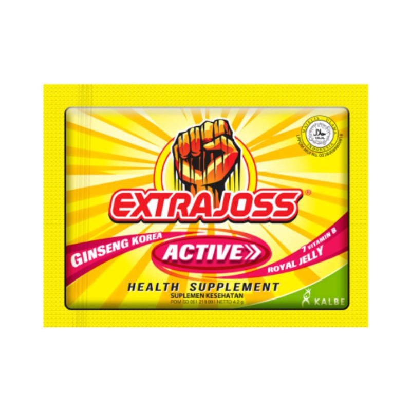 Extra Joss Active 12 x 4gr