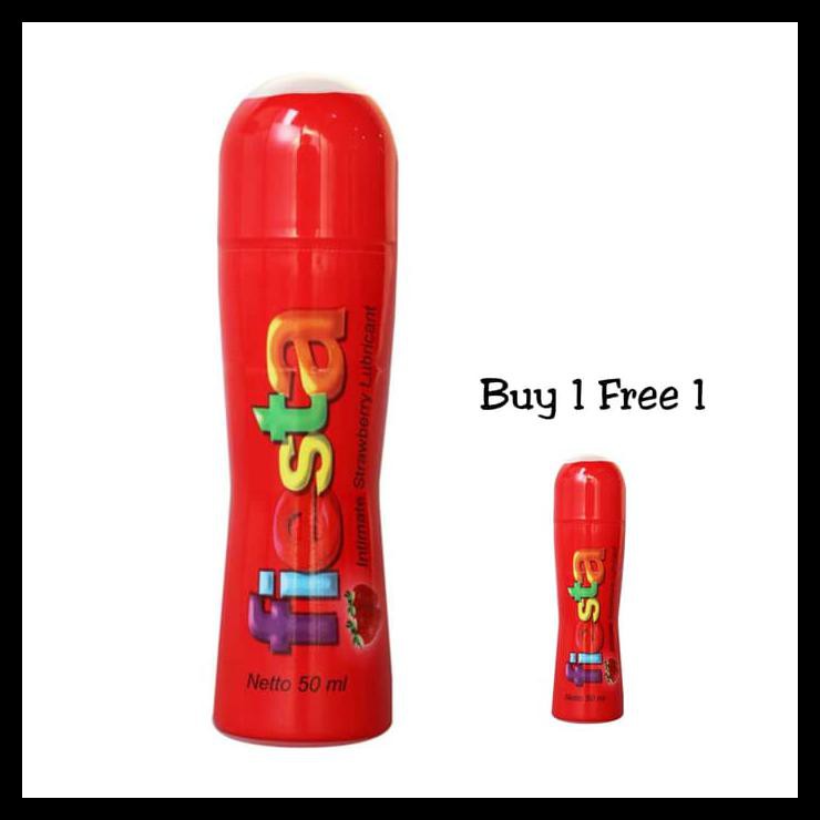 Fiesta Lubricant Gel Strawberry Pump 50 Ml