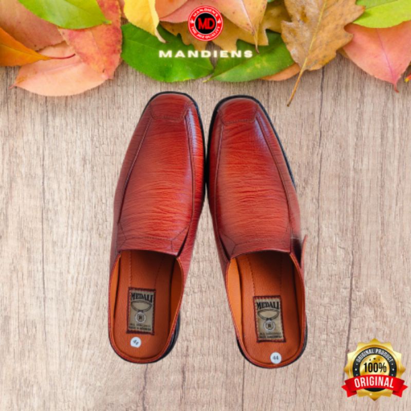 MANDIENS SANDAL KULIT SELOP SJ167