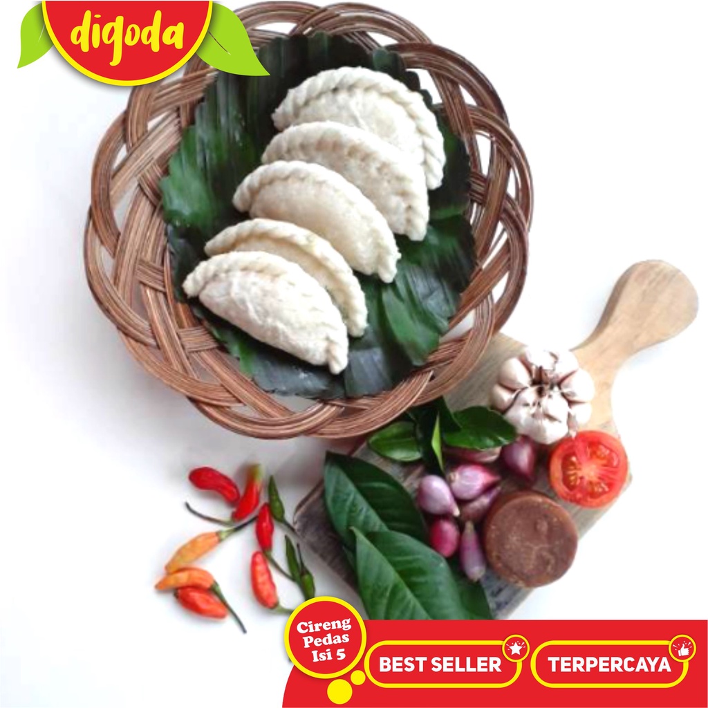 

Cireng Isi Ayam suwir Ukuran besar 1 box isi 5 (Vakum)