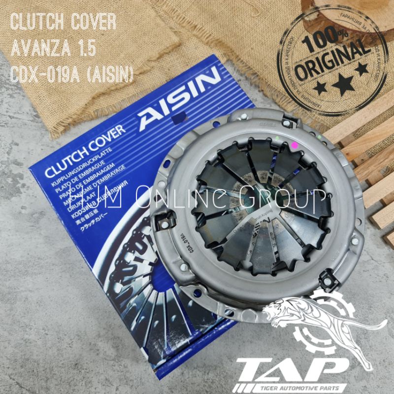 CLUTCH COVER AVANZA XENIA 1.5 RUSH TERIOS GRANMAX AISIN ORIGINAL - MATAHARI - DEKRUP