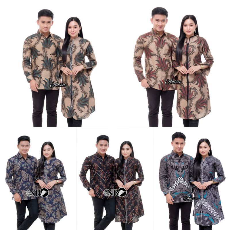 BATIK COUPLE KEMEJA TUNIK NEW ARIVAL DERSTRO BATIK COUPLE