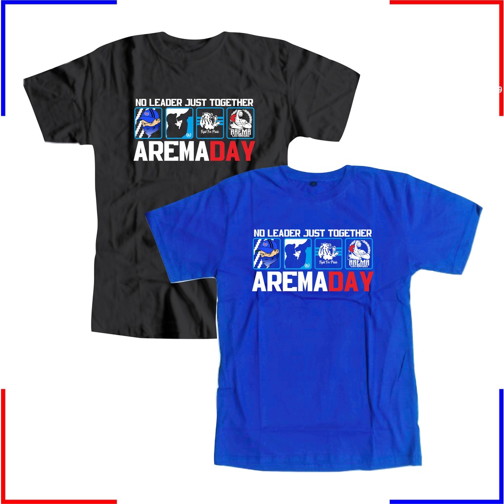 KAOS BAJU AREMANIA POLOS MOTIF AREMADAY