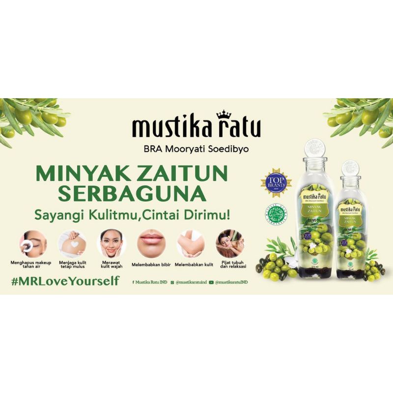 Mustika Ratu Minyak Zaitun 100% Original