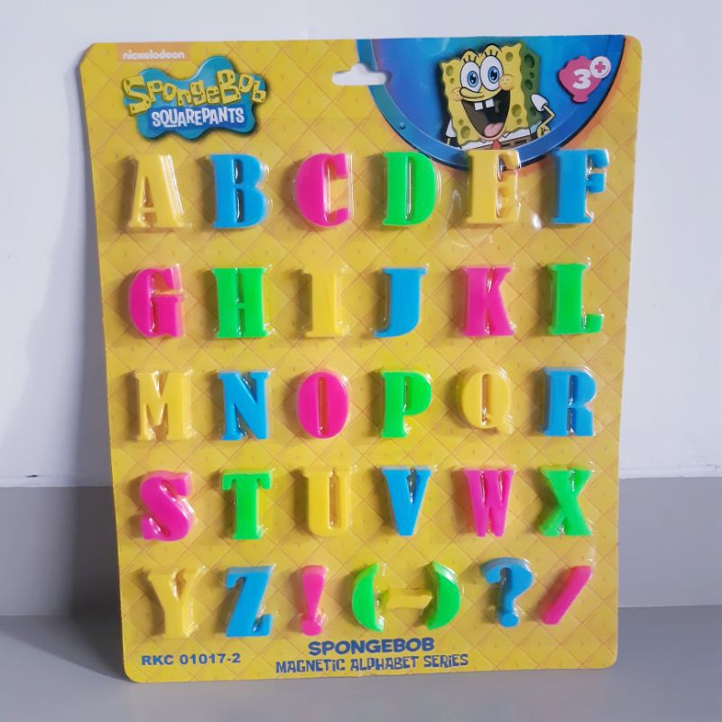 Mainan Huruf Alfabet Magnet Edukasi - Magnetic Letter Anak Edukatif