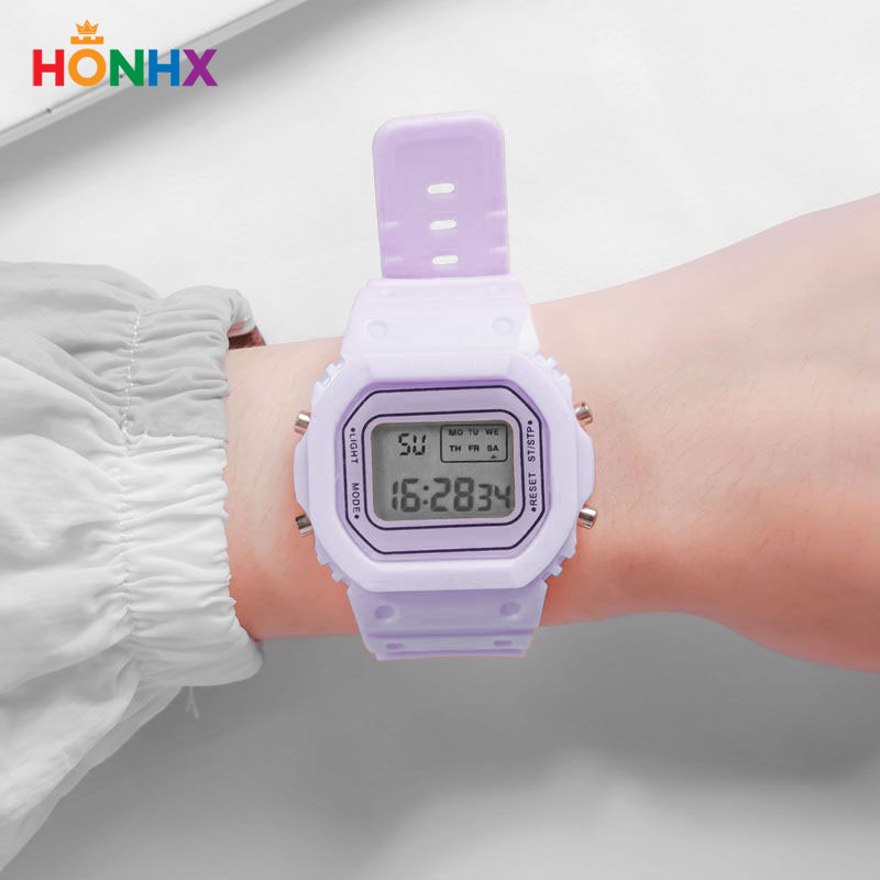 HONHX 576 Jam Tangan Remaja Digital Rubber WK-SBY