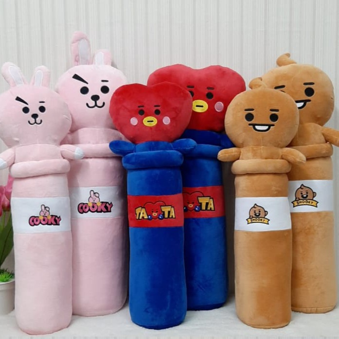 Guling Boneka RJ VAN BTS Coky Shooky Tata Mang Chimmy Koya 70cm