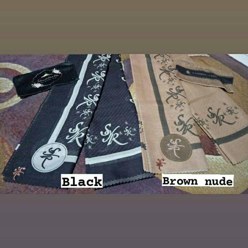 Fatimah Syahrini scarf., Brown