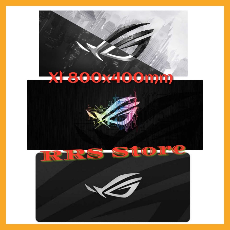 MOUSEPAD GAMING MURAH OLEVO Gaming Mouse Pad XL Desk Mat 800 x 400 mm MOUSEPED MOTIF ROG MATA TINGGALPILIH SAJA