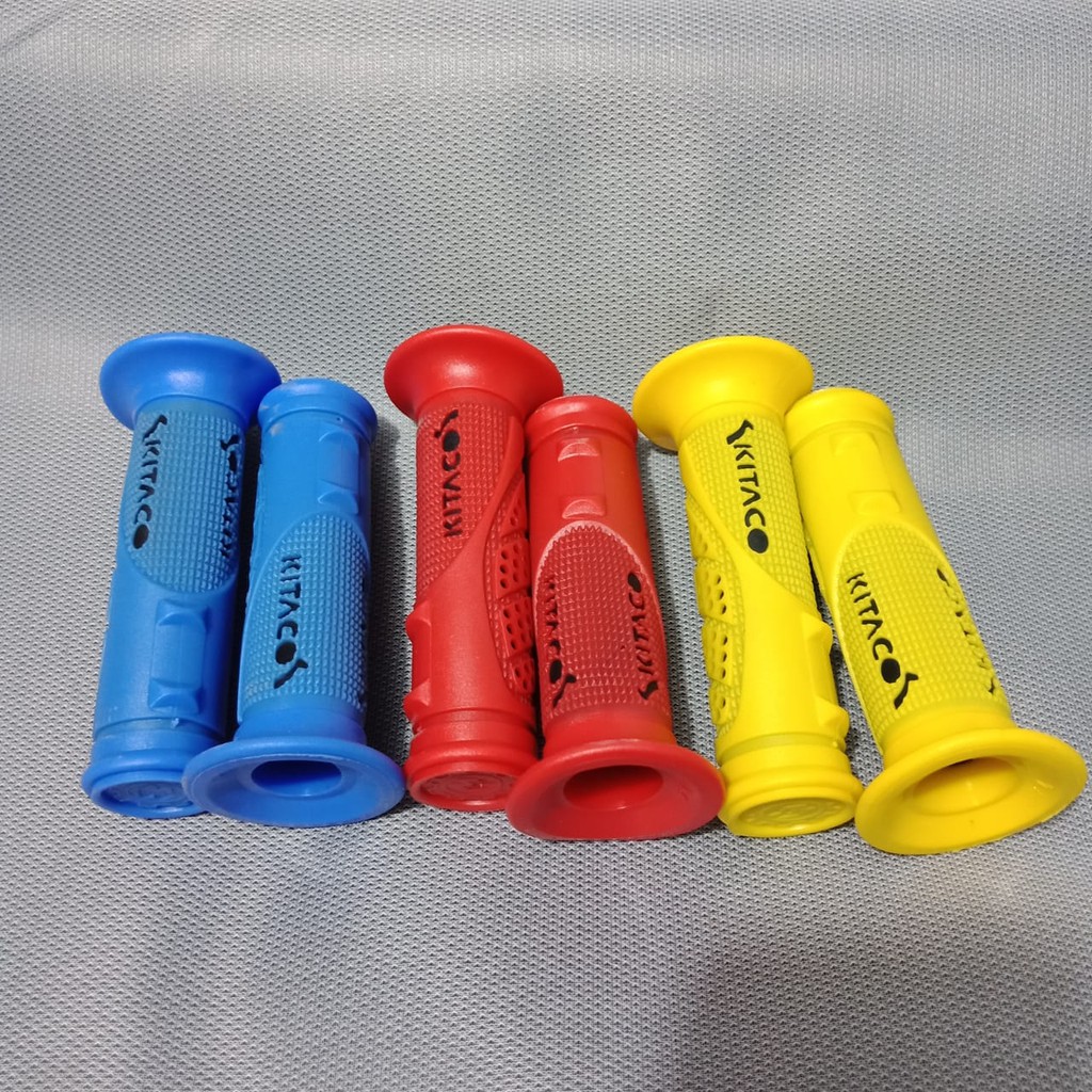 HANDGRIP KITACO BINTIK GRIP KITACO MOTIF HANFAT KITACO KARET LEMBUT GRIP BINTIK KTC UNIVERSAL SEPASANG KARET HANDEL PNP