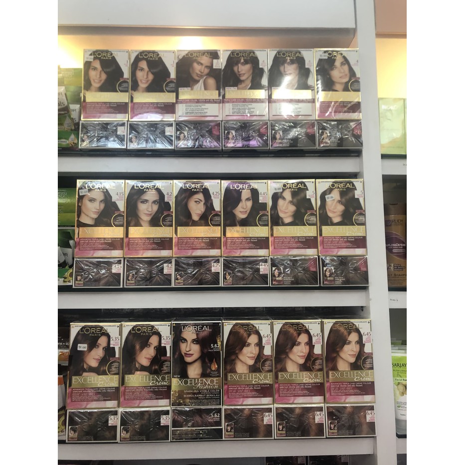 Loreal excellent cream / cat Rambut loreal