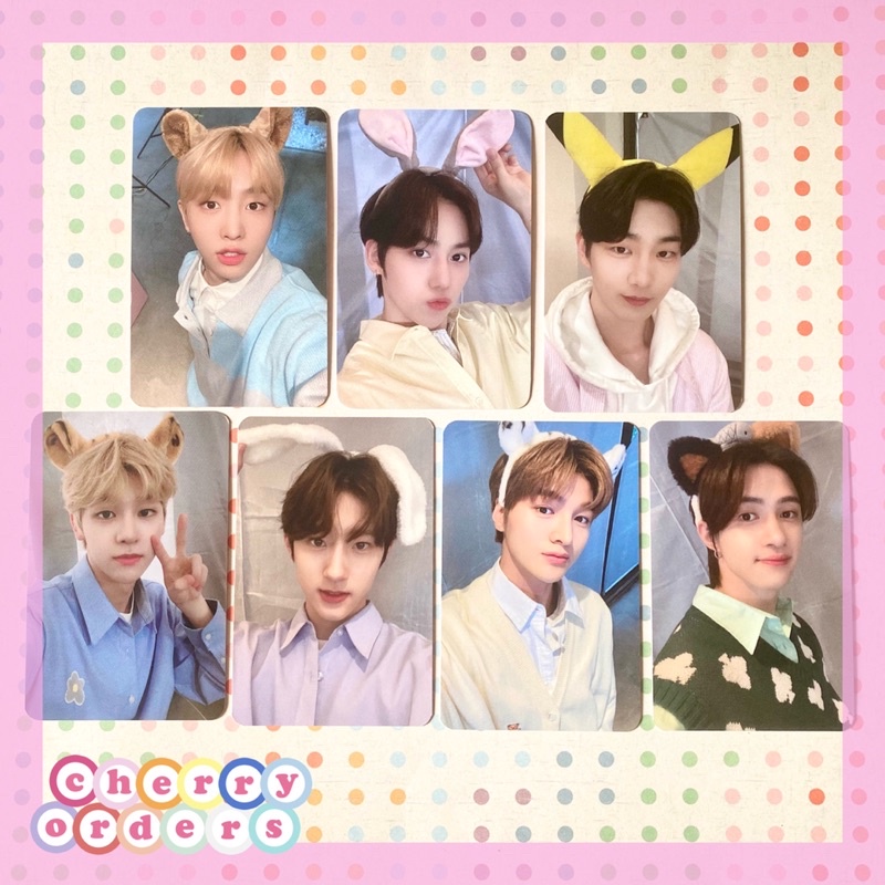 DRIPPIN Photocard Benefit Video Call Event EVERLINE 5.0 R5 : Villain Hyeop Yunseong Changuk Dongyun 