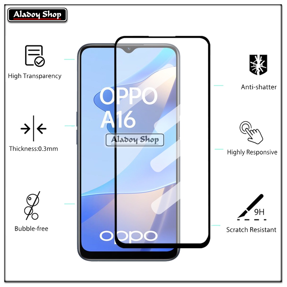 Tempered Glass Oppo A16 2021 Anti Gores Layar Screen Protector