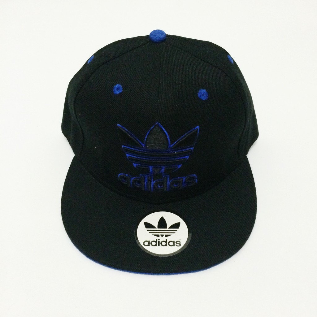 Topi Snapback Adidas Hitam Biru import murah