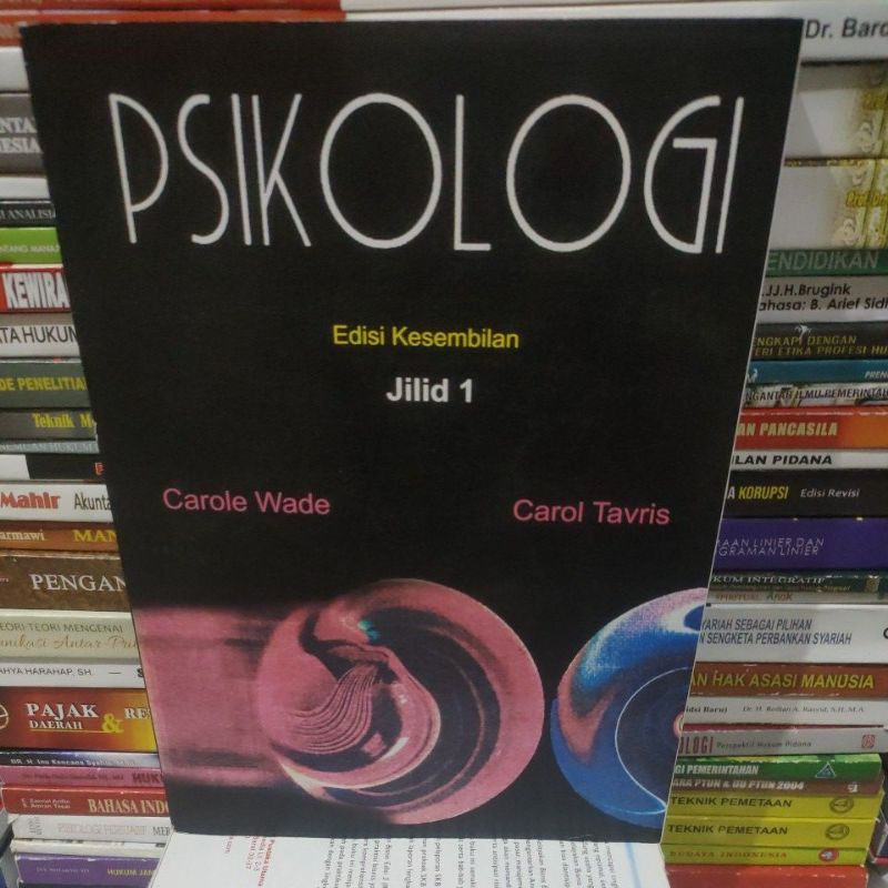 

Psikologi edisi kesembilan jilid1 by Carole Wade