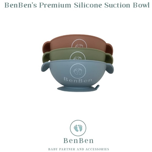 BenBen Premium Silicone Suction Bowl