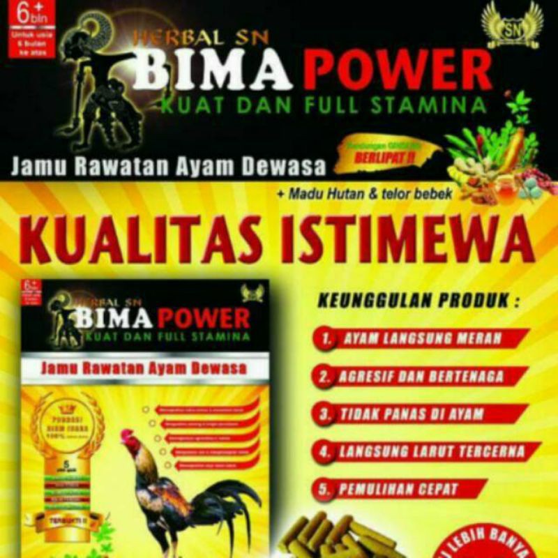 BIMA POWER Jamu Ayam Aduan