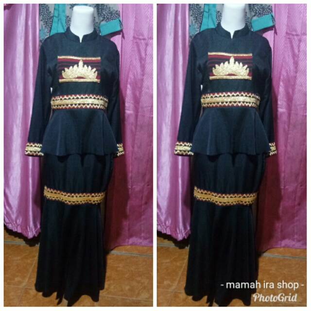  Model  Baju  Gamis Tapis Lampung  Tete De Lit