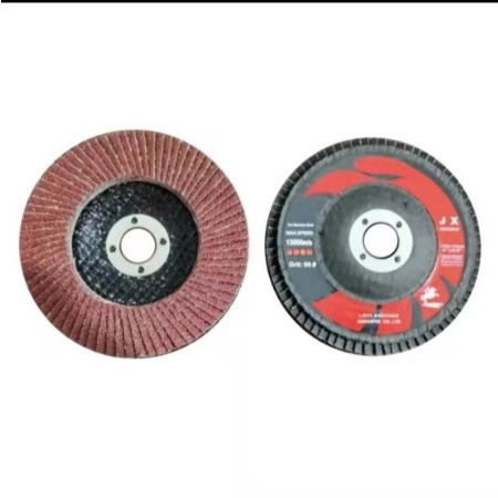 MATA GERINDA AMPLAS SUSUN 4 INCH FLAP DISC FIBER/100 x 16 x 72mm