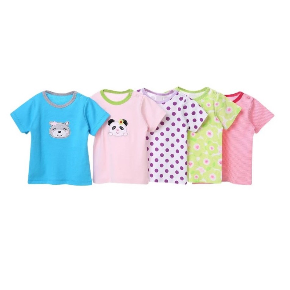 5pcs Atasan Pendek Bayi Lovelle Cart's 6-24m Carters Tee Baju CBKS S23