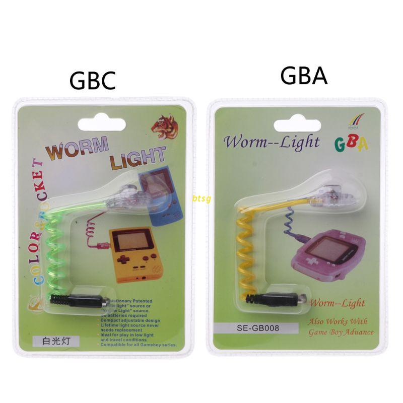 btsg High Quality New Flexible Worm Light Illumination LED Lamps Nintend Gameboy GBA