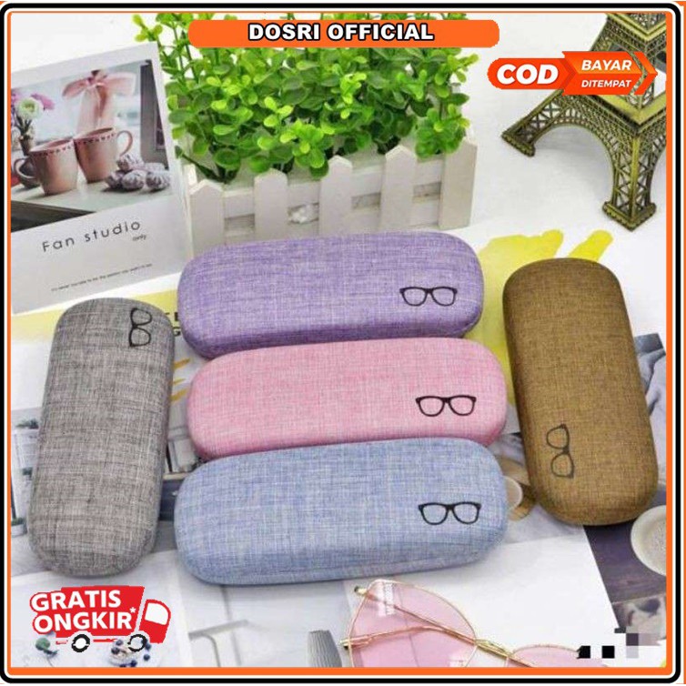 [NEW] Tempat Kacamata Hardcase Cepuk SoftColor Box KacaMata Cepuk Terbaru