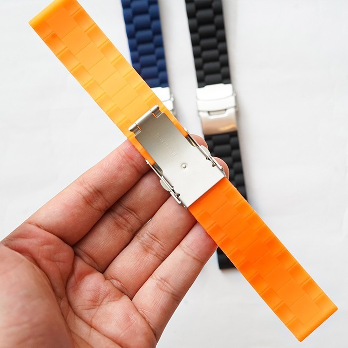 Strap Tali Rubber Karet Jam Samsung Fitbit Xiaomi Magic Watch 2 46mm