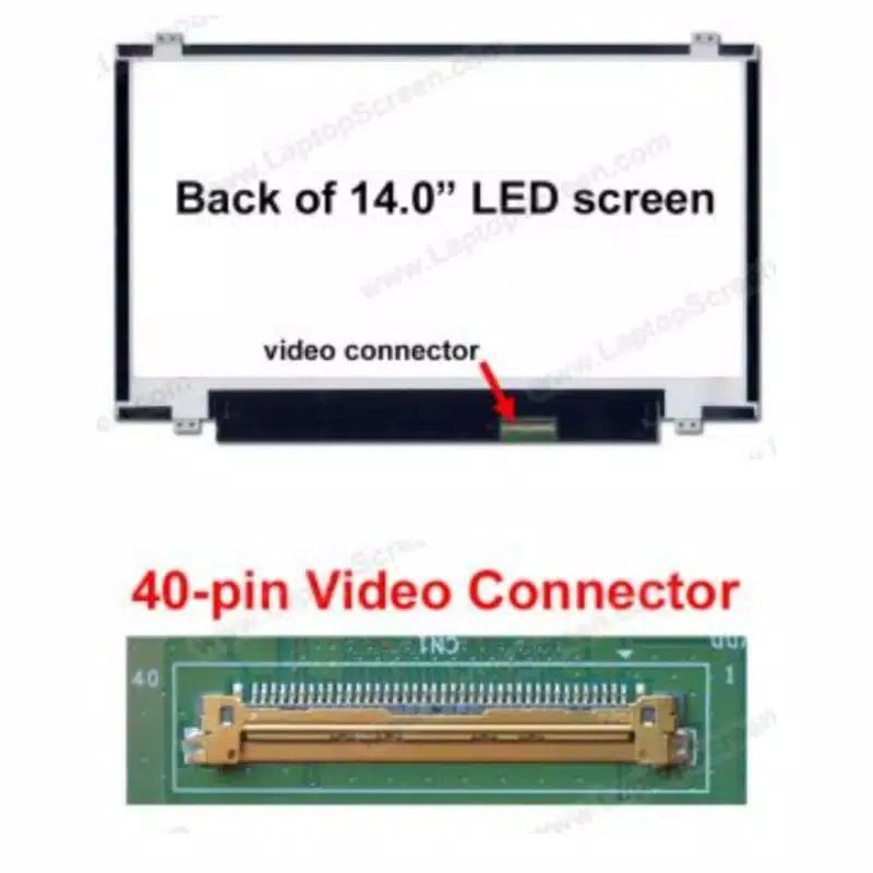 Jual Layar Laptop Led Lcd Asus X401u X450c X453m A46c A46s A450c 40 Pin