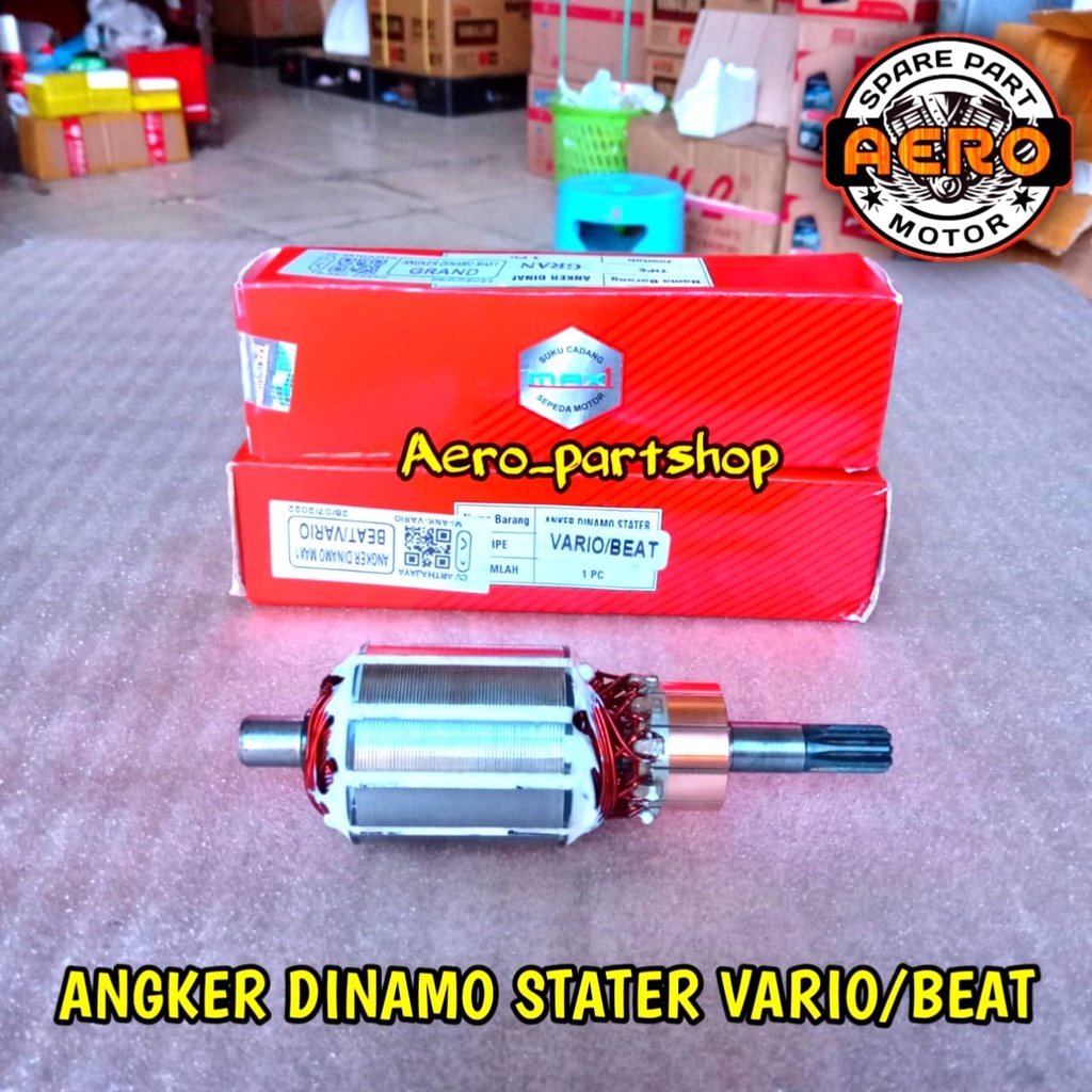 Angker Dinamo Stater Honda Beat Vario Karbu Max1