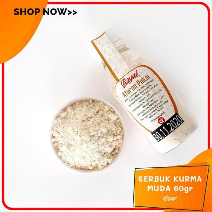 

Kualitas Terbaik Serbuk Kurma Muda 60 Gram