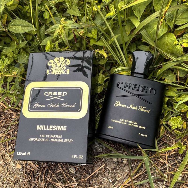 PARFUM CREED HITAM GREEN IRISH TWEED 100 ML