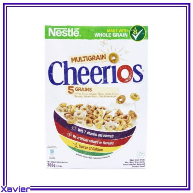 

Nestle Cheerios Cereal Breakfast Multigrain 300g