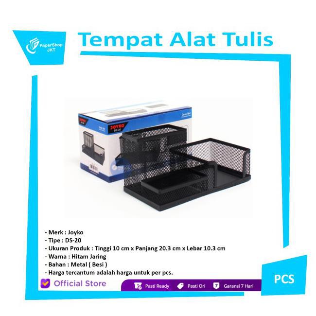 

Get Now JOYKO Desk Set DS-20 Tempat Alat Tulis Jaring PCS Eksklusif