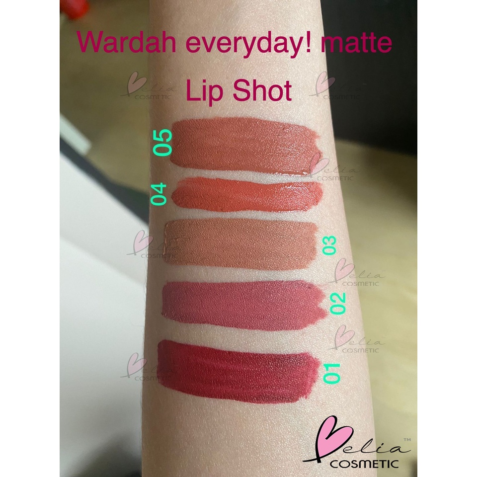 ❤ BELIA ❤ WARDAH EveryDay! Matte Lip Shot | Lip Cream | Lip Tint | Lip Stain | Quick Set | Lip Matte | BPOM