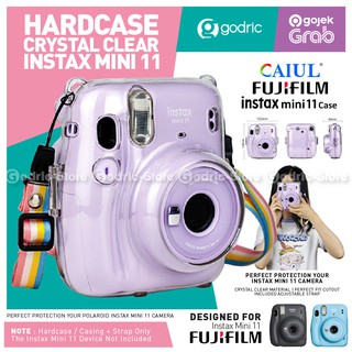 Hardcase Fujifilm Instax Mini 11 Casing Transparan Case FUJI