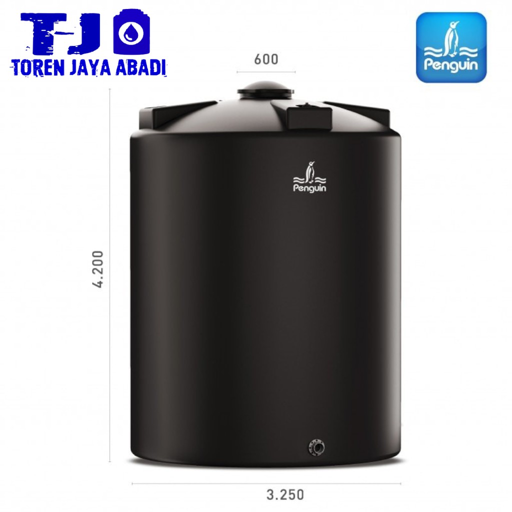 Tandon / Toren / Tangki air silinder Penguin TB 3000-30.000 Liter
