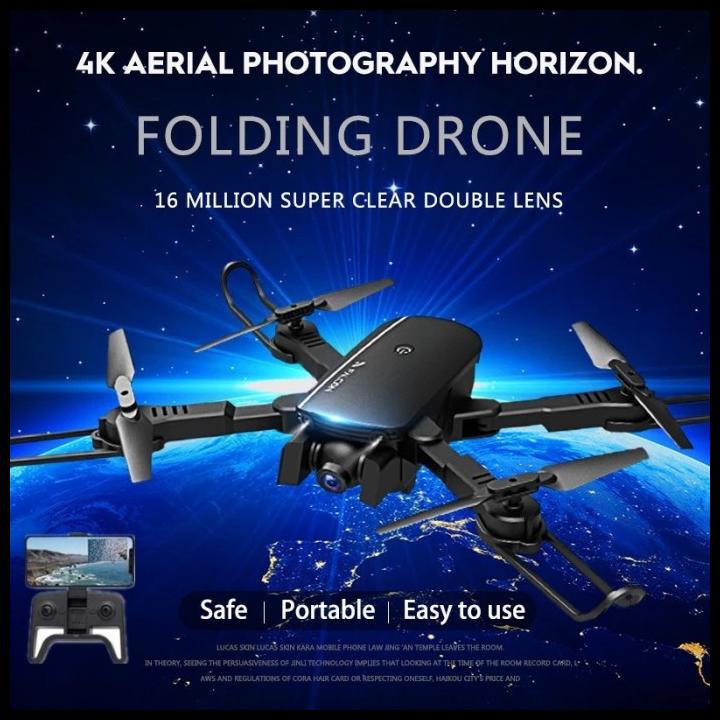 Original Garansi Drone Falcon 1808 4K 16Mp Wide Dua Dual Camera Hires.