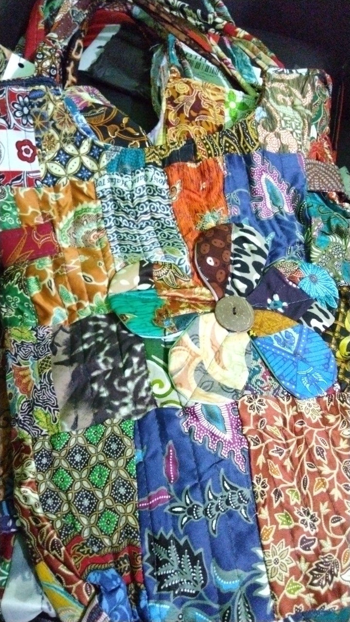 Tas Batik Wanita Kain Perca Oleh Oleh Jogja
