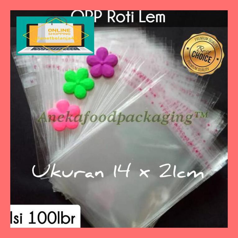 

Pddsavsd Opp/Plastik Roti Lem Uk. 14Cmx21Cm Dpddv