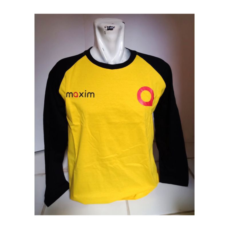 Kaos Ojek Maxim pria wanita premium