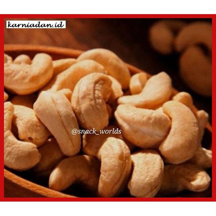 

MAKANAN-RINGAN- 1KG MEDE TAWAR OVEN - PLAIN ROASTED CASHEW - KACANG METE PANGGANG -BERMACAM-MACAM.