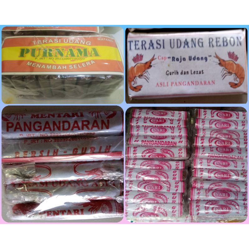 

Terasi Udang Asli , Terasi Sari, Terasi Purnama, Terasi Mentari, Terasi Udang Rebon, Terasi AA Oleh oleh Pangandaran khas Pangandaran