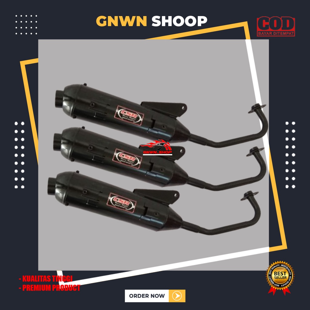 Knalpot Bobokan CSR Yamaha Mio Sporty / Mio Smile